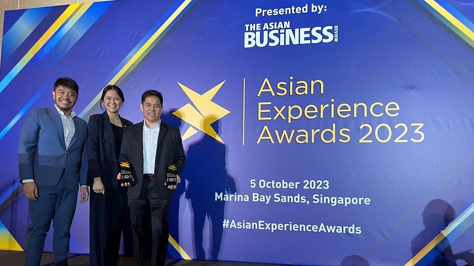 Shell Pilipinas Corporation awarded in the Asian Experience Awards 2023.