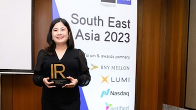 ANGELICA CASTILLO WON BEST INVESTOR RELATIONS OFFICER (SMALL CAP)