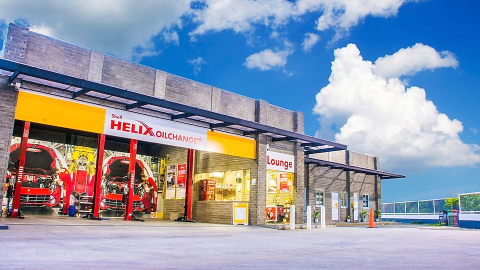 Some mobility stations such as Shell Plaridel in Bulacan are made of eco-bricks or up-cycled plastic waste made from Shell lubricant bottles.