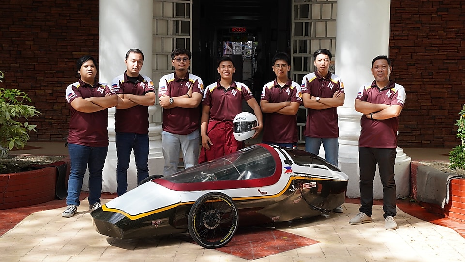 UPHSD’s ALTAS Valor with their vehicle, AVALON.