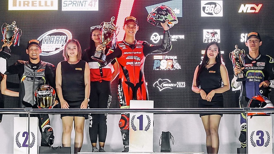 Access Plus Racing Team’s TJ Alberto romped another win during the third round of the 2023 Philippine Super Bike Championship (PSBK) series at the Clark International Speedway.