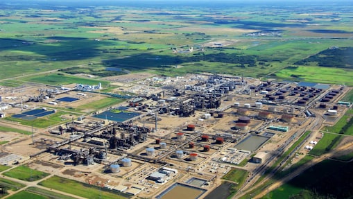 Aerial view of the Quest CCS project in Canada