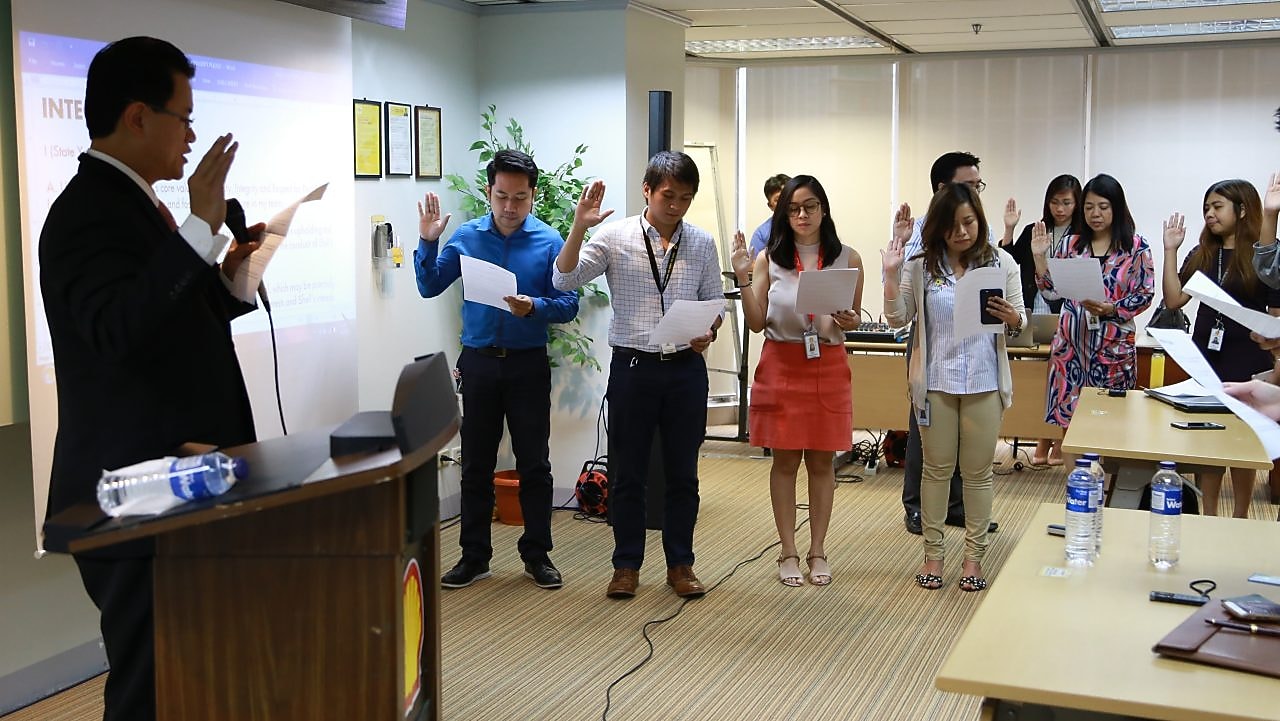 Integrity Week at Pilipinas Shell
